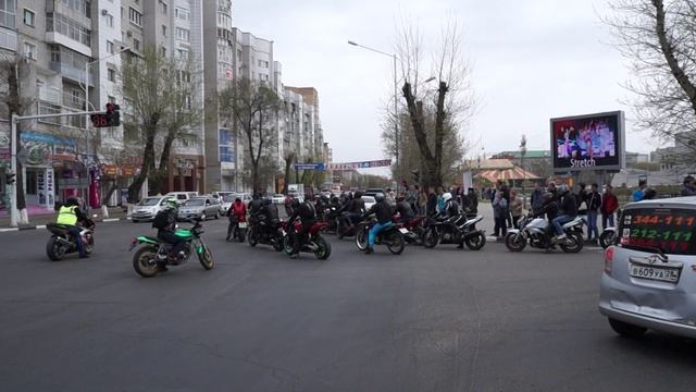 Открытие байк-сезона в Благовещенске 26.04.2014г. смотреть онлайн