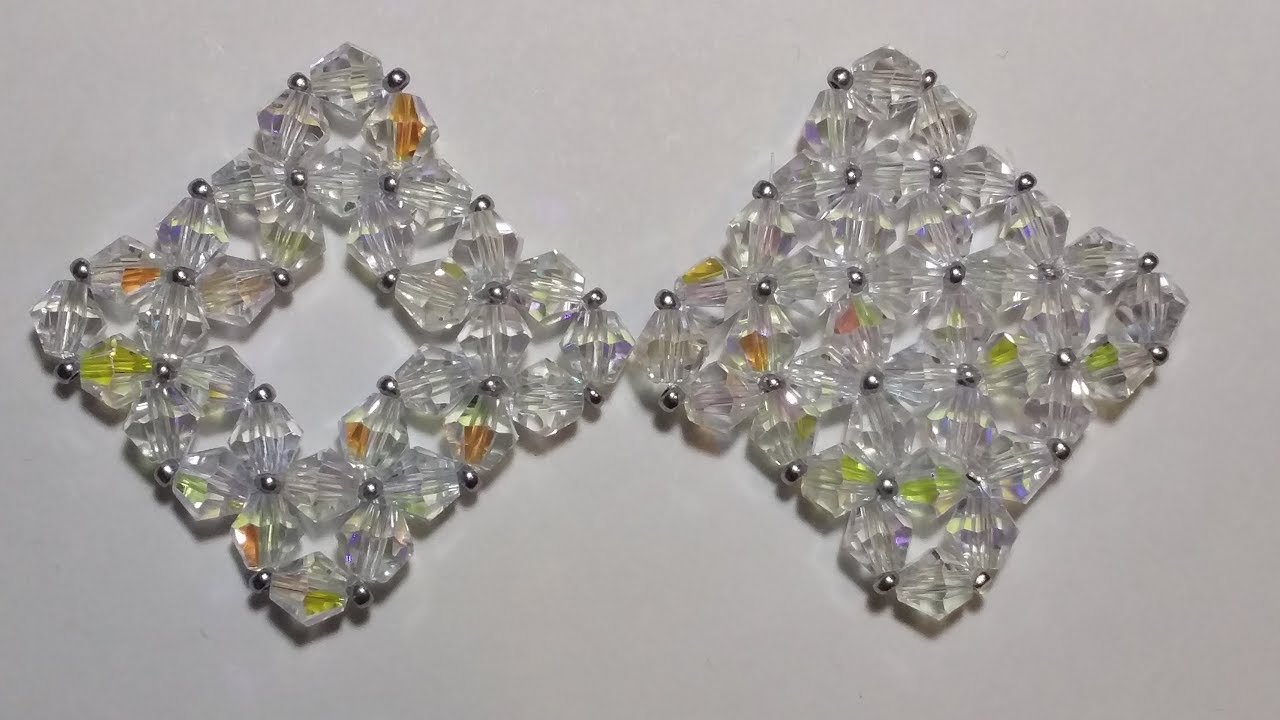 Бисероплетение. Украшение из бисера. 2 часть. Пошаговый МК. Мастер класс. смотреть онлайн