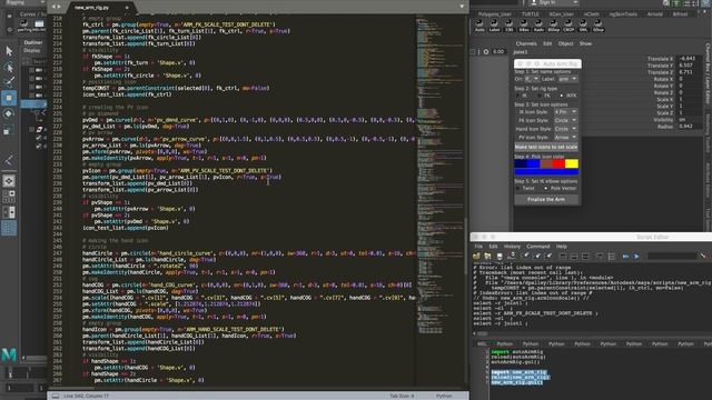 Basic Auto Rigging in Maya with Python (Part 7) смотреть онлайн