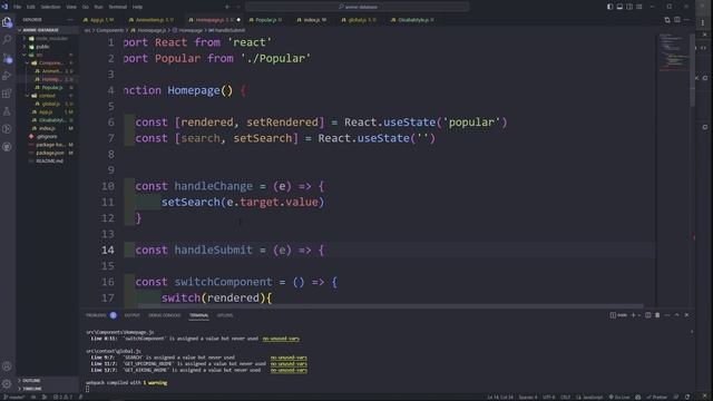 React Js Project Tutorial - Build An Anime Website (API Project) смотреть онлайн