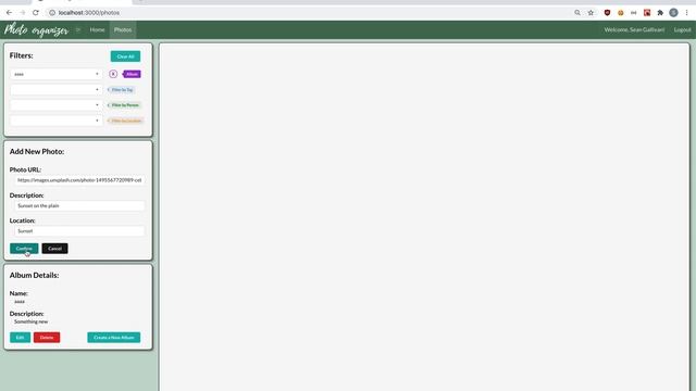 Photo Organizer demo (React.js / Ruby on Rails web app) смотреть онлайн