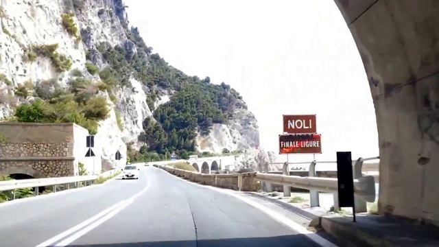 From Varigotti to Noli - Italian Riviera by car смотреть онлайн
