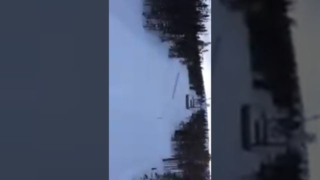 Первый раз на подъемнике ))) смотреть онлайн