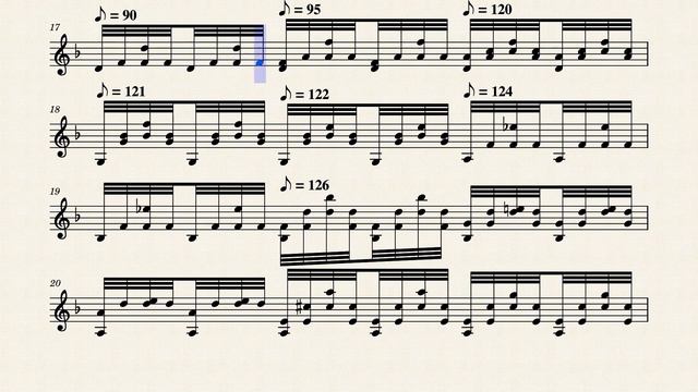Bach Partita for solo violin No.2 BWV1004 V: Chaconne Arpeggio part (Gruimaux Version) смотреть онлайн