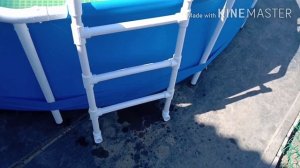 Лестница для бассейна своими руками дёшево и быстро