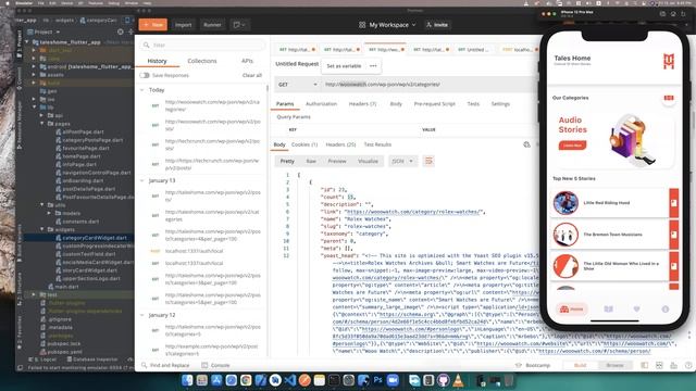 2- customize the theme color and content-Flutter Wordpress Clone App смотреть онлайн