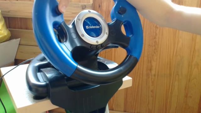 Обзор игрового руля Defender wheel смотреть онлайн