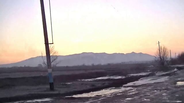 Тараз (Джамбул) Путь по маршруту от бывшего Зелёного Базара до села Сарыкемер (Михайловка) смотреть онлайн