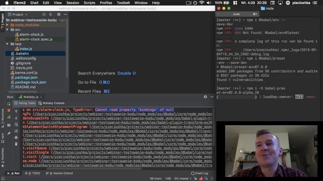 Webinar: Wallaby.js: Zobacz, czy Twój kod działa poprawnie смотреть онлайн