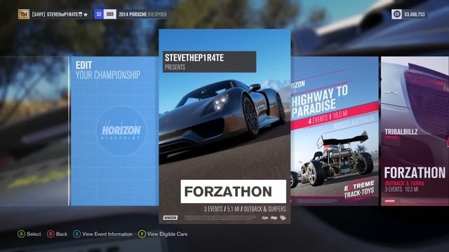 Counting The Days #FORZATHON - FORZA HORIZON 3 - Win a Sesto Elemento, JCW Mini HE & 918 Spyder смотреть онлайн