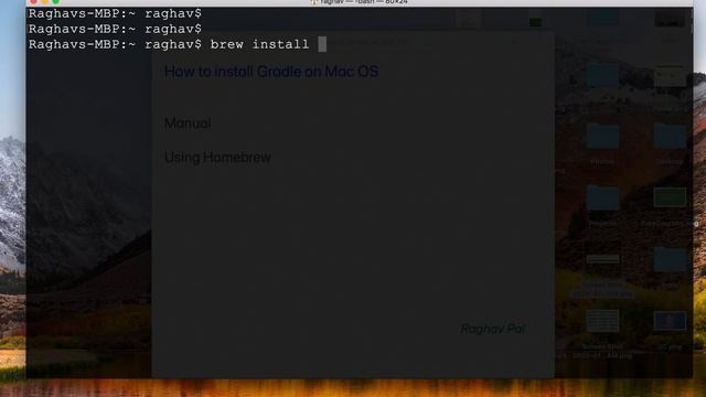 Gradle Beginner Tutorial 3 | How to install Gradle On Mac OS смотреть онлайн