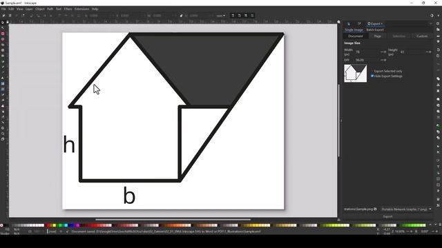 Convert Inkscape SVG to MS Word EMF (and then PDF) - 1 MINUTE смотреть онлайн