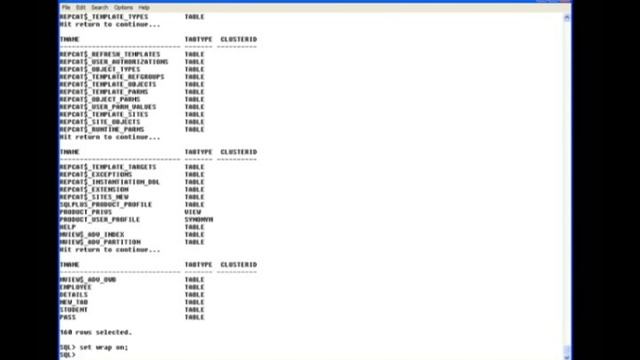 8 6 Creating a Report in SQL Plus смотреть онлайн