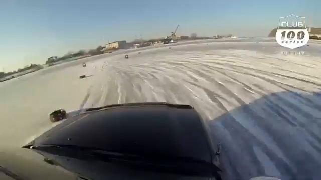 Ралли спринт на льду! Ленд крузер 100. смотреть онлайн