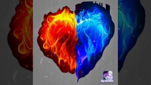 как нарисовать лава водяное сердце