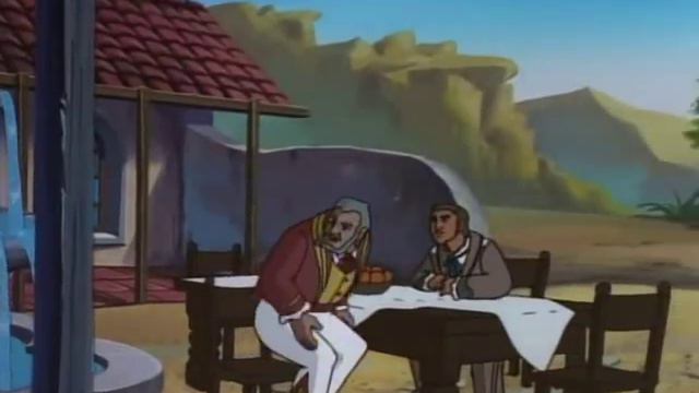 Зорро мультсериал. Заставка.