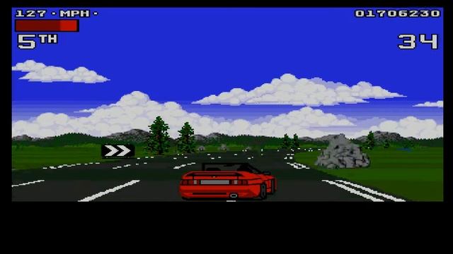 Lotus Esprit Turbo Challenge II Gameplay (Amiga) смотреть онлайн