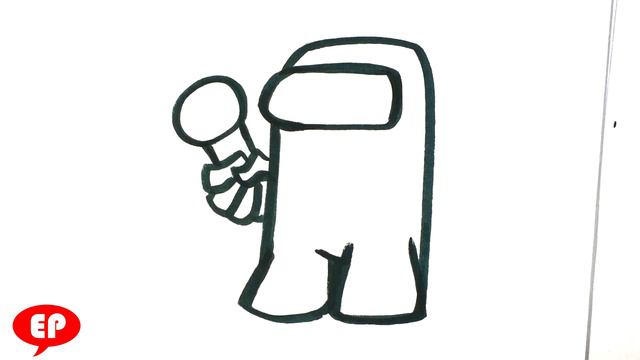 How to Draw Among Us Friday night Funkin Style смотреть онлайн