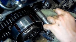 Замена вала кикстартера НЕ СНИМАЯ КОРЗИНЫ СЦЕПЛЕНИЯ на Восходе, Сове, Курьере