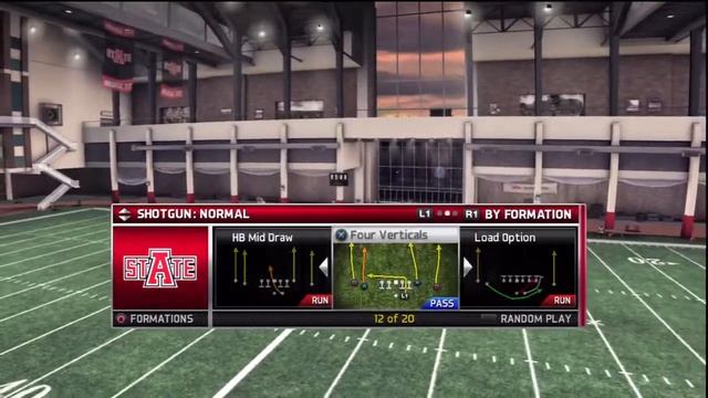 TheGamingTailgate - NCAA Football 11 Arkansas State Playbook Run Through смотреть онлайн