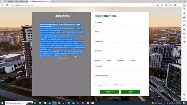 House Rental System with HTML, CSS, PHP, and JS | software engineering project | final year project смотреть онлайн