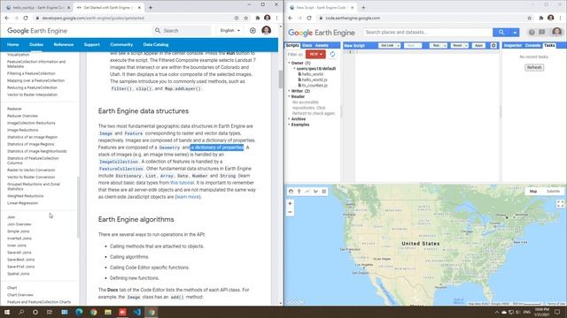 GEE Lesson 1 - Getting Started with Google Earth Engine смотреть онлайн