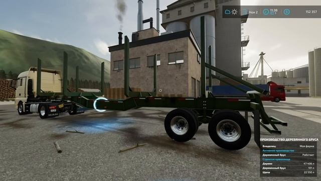 FS 22 - Nordgrad. НОВЫЙ МАН. Погрузка ЛЕСА. Купил СОБАКУ # 10 смотреть онлайн