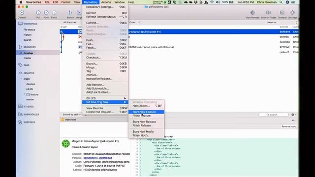 GitFlow With Pull Requests смотреть онлайн