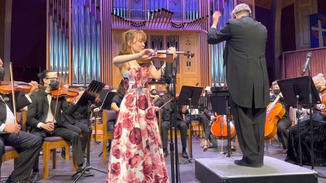 Hanami Froom (age 16) - Glazunov Violin Concerto in A minor フルーム花美　16歳　グラズノフ協奏曲イ短調