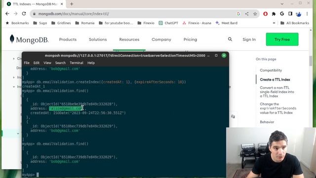 MongoDB: Document expiration using TTL Indexes смотреть онлайн