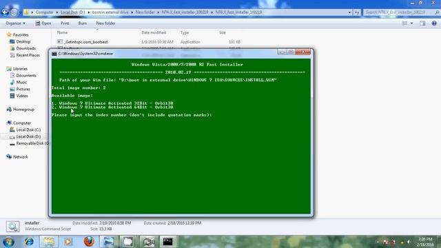 How to install an operating system ( windows 7 ) on USB flash and external hard drive-step by step смотреть онлайн
