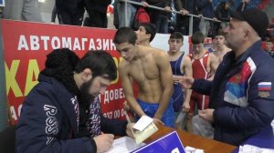 Взвешивание борцов до 85 кг. Дагестан 2021, до 16 лет.