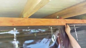 Противомоскитная сетка для открытой террасы или беседки