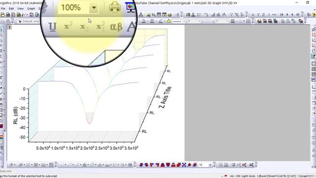 How to plot a simple 3D graph in origin смотреть онлайн