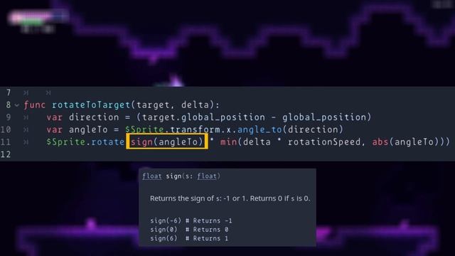Following A Target with 2D Rotation - Godot Tutorial смотреть онлайн