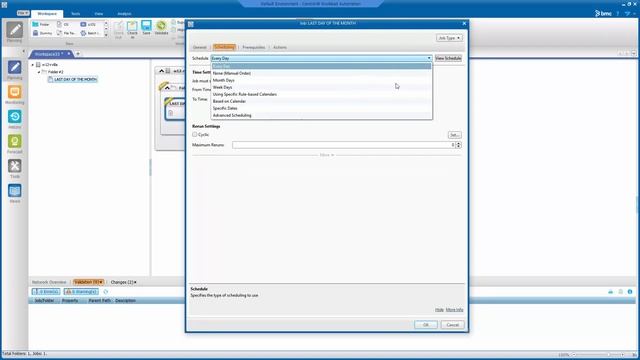 How to schedule a Control-M Job to run on the last day of the month. смотреть онлайн