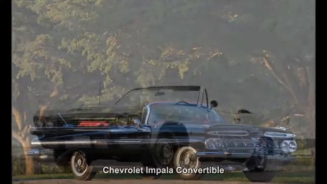 #1103. Старые автомобили - Chevrolet Impala Convertible смотреть онлайн