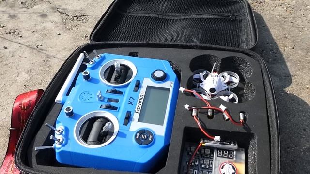 FPV Whoop Handbag Shoulder Bag for Frsky Transmitter Mobula7 RC Drone смотреть онлайн