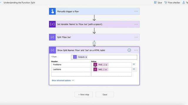 Split (Separate Strings) Function / Expression | Power Automate смотреть онлайн