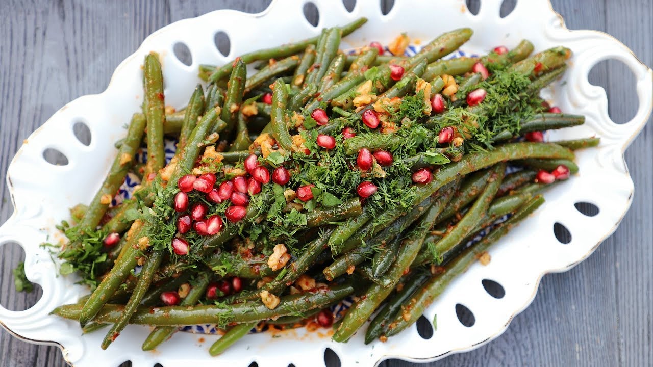 Очень Вкусный Салат Из Фасоли С Орехами - Рецепт от Эгине - Heghineh смотреть онлайн