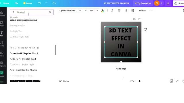 How To Write 3D Text In Canva | 3D Text смотреть онлайн