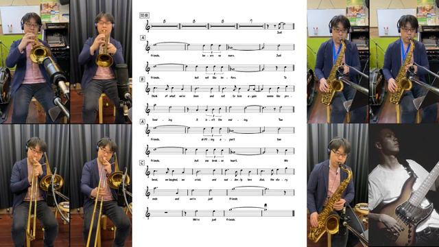 Just Friends (4'K hornsで歌いましょう / Sing Along / Minus one) смотреть онлайн