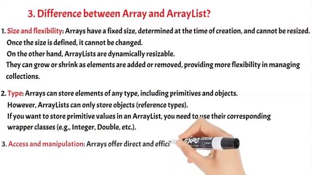 #35: Java Interview Questions and Answers | Collections Framework, ArrayList, Array & vector смотреть онлайн
