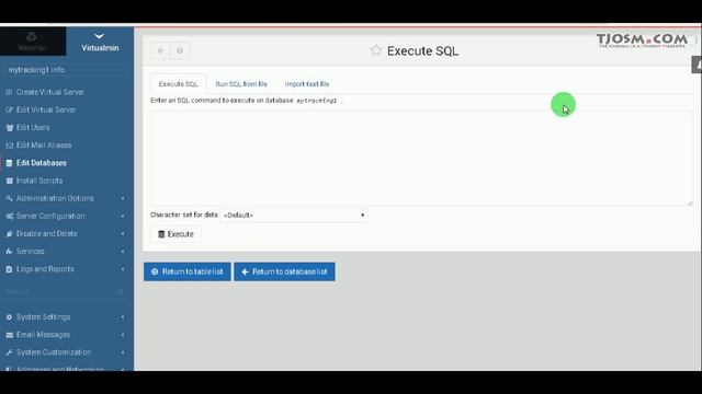 How to Restore MySQL Database with Virtualmin смотреть онлайн