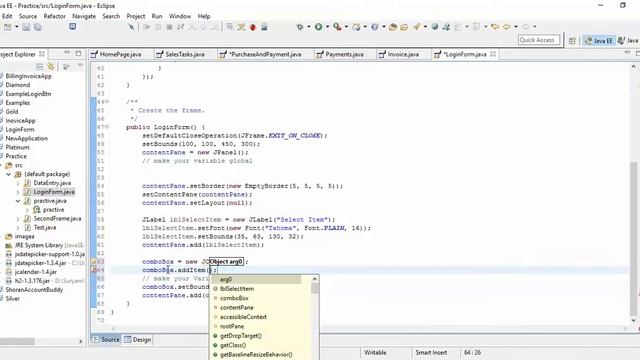 JComboBox - SetSelectedItem in Java Swing/SWT/AWT - Intact Abode смотреть онлайн