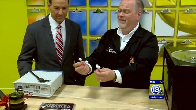 Measuring the speed of light using chocolate смотреть онлайн