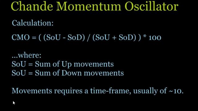 Python math and stocks: Chande Momentum Oscillator смотреть онлайн