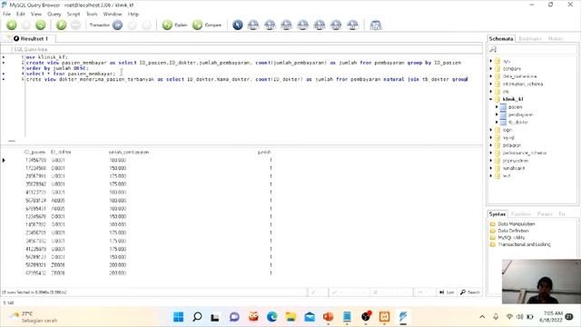Basis Data Terdistribusi - Membuat Database Klinik Mengunakan MySQL Query Browser смотреть онлайн