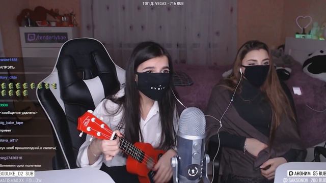 #шоу Тендерли исполняет Rauf Faik — Апрель ft. ИНТАКТО (tenderlybae cover) смотреть онлайн