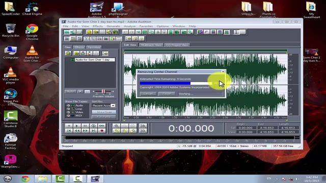 How to remove vocal in Adobe Audition 1.5 смотреть онлайн